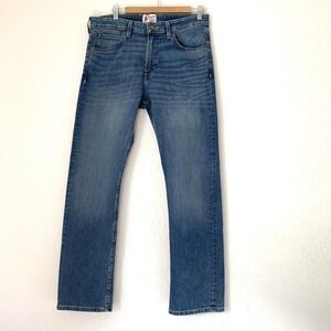 Tecovas Western Denim Jeans Slim Straight Men 34x32 Blue Texas Cowboy Rodeo